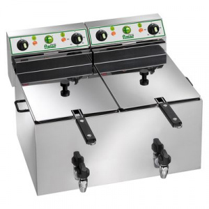 Фритюрница Fimar FR88R с краном электрическая 