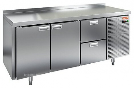 Стол с охлаждающим шкафом Hicold Gn 112 Br3 Tn о