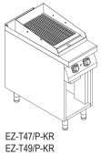 Купить поверхность жарочная kogast ez-t49/p-kr 58171 открытая электр. 900 серии – цена от завода, доставка до двери | RuOborudovanie.ru