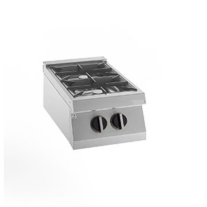 Плита газовая 2 конфорочная 900 серии Apach Chef Line Slrrg49