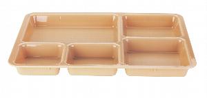 Поднос Cambro с 5 отделениями пластик 26,8 х 36,5 х 3,3 СМ 1411Cw133
