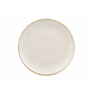 Тарелка мелкая 16,5СМ, без борта, Stonecast, цвет Barley White Swhsevp61