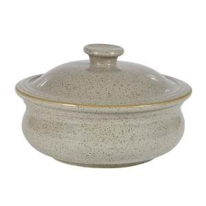 Горшок для запекания 0,43Л D14См, с крышкой, Stonecast, цвет Peppercorn Grey Spgslspt1
