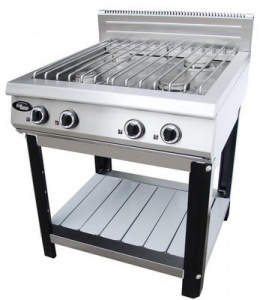 Плита газовая Grill Master Ф4ПГ/900 ГАЗ (50029) на подставке 4конф. 31кВт 800х900х1050 нерж.реш.