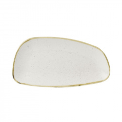 Купить блюдо сервировочное chefs geo 30х15,5см, без борта, stonecast, цвет barley white swhsge301 – цена от завода, доставка до двери | RuOborudovanie.ru