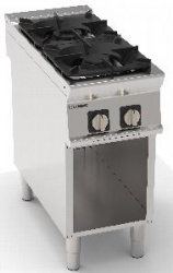 Купить плита 2 конфорочная 900 серии tecnoinox pcg4fg9 313014 газ – цена от завода, доставка до двери | RuOborudovanie.ru