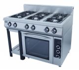 Купить плита 6 конфорочная grill master ф6пдг/800 газ 50004 – цена от завода, доставка до двери | RuOborudovanie.ru