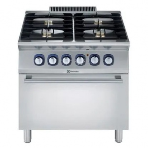 Плита 4 конфорочная 700 серии Electrolux E7GCGH4CE0 371003 ГАЗ