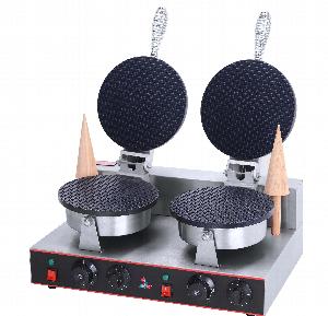 Вафельница Airhot WE-1SD тонкие D210мм, двойная, чугун, электр, настольн.