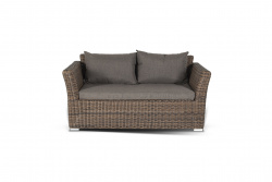 Купить лаунж-зона 4sis капучино дабл (коричневый) арт.kds3s2ct-5-set brown из искус.ротанга – цена от завода, доставка до двери | RuOborudovanie.ru