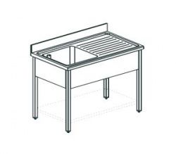 Купить ванна моечная apach chef line ls106-54rw – цена от завода, доставка до двери | RuOborudovanie.ru