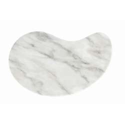 Купить блюдо сервировочное "запятая" 26,5х17см, textured prints, цвет marble grey mgyate1 – цена от завода, доставка до двери | RuOborudovanie.ru