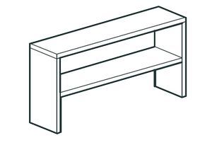 Полка настольная Apach Losc35220T2Cs закрытая 