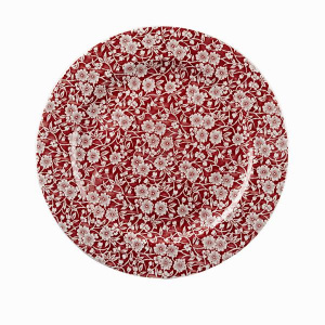 Тарелка мелкая 30,5СМ Vintage Prints, цвет Cranberry Victorian Calico Cacvp111