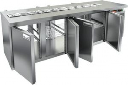 Купить стол для салатов hicold sl2t-1111/gn (1/6) (+2/+10) – цена от завода, доставка до двери | RuOborudovanie.ru