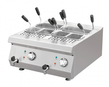 Макароноварка Kocateq 1M0CP1E (2х9л) электр.настольная с 6 порц.корзинами