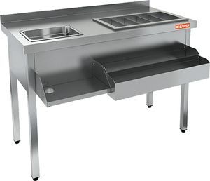 Барная станция Hicold НКС-10/7БПК с бортом