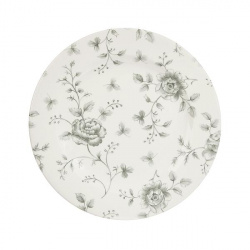 Купить тарелка мелкая 21см vintage prints, цвет grey rose chintz rcgvp81 – цена от завода, доставка до двери | RuOborudovanie.ru