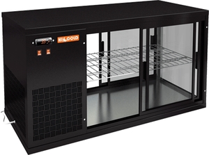 Витрина тепловая Hicold Vrl T 1300 L Black