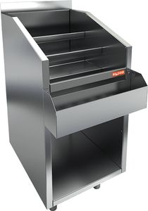 Лестница ликёрная HiCold НБмлЛ-5/6БК (288740) с бортом и карманом 500х700х850мм