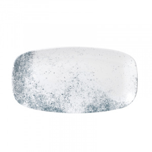 Блюдо прямоугольное Chefs 35,5Х18,9СМ, без борта, цвет Haze Blue Vellum, Studio Prints Hzblxo141