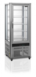 Купить витрина холодильная tefcold upd200 алюминий со стеклом 468л 0,255квт (+2...+12с) кондитерская – цена от завода, доставка до двери | RuOborudovanie.ru