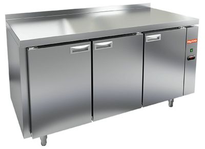 Стол охлаждаемый Hicold SN 111/TN P с сист.центр.охл. (-2+10), 3 двери, 1500х600х850