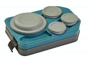 Термоподнос (ТАБЛЕТПИТАНИЕ) Cambro с фарфоровой посудой 37Х53Х11,5СМ Itpd3753T000