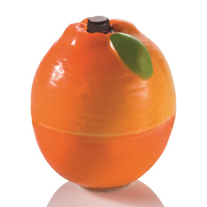 Форма для шок. 3D "АПЕЛЬСИН" D25Мм H30Мм, 28 ячеек, 12ГР, п/к 20Fruit05