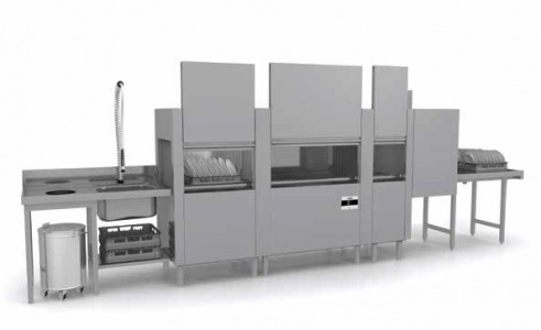 Машина посудомоечная Apach Ltpt270 Pwur Lryx2 конвейерная