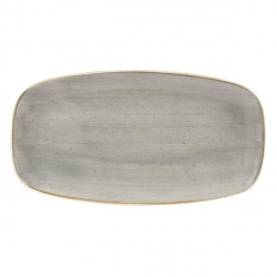 Купить блюдо прямоугольное chefs 26,9х12,7см, без борта, stonecast, цвет peppercorn grey spgsxo101 – цена от завода, доставка до двери | RuOborudovanie.ru