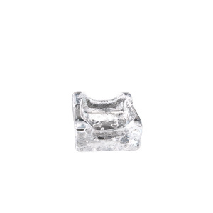 Блюдо стеклянное ЛЕД прозрачное 40МЛ 8Х7СМ H4См, Frost Xglas-078