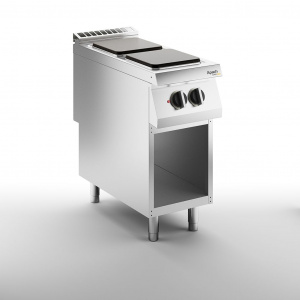 Плита электрическая 2 конфорочная 900 серии Apach Chef Line Slre49Os