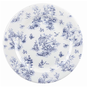 Тарелка мелкая 30,5СМ Vintage Prints, цвет Prague Toile Topvp111