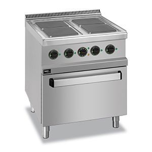 Плита 4 конфорочная 700 сер. Apach Apre-77Fe