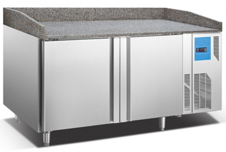 Стол для пиццы Koreco SPZ 2600 WN (+0/+12) гранит.столеш, 2дв.