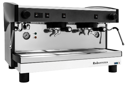 Кофемашина Robustezza ST2M/ черная+высокая группа 1ф, полуавтомат