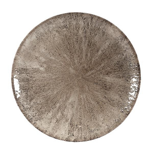 Тарелка мелкая 28,8СМ, без борта, цвет Stone Zircon Brown, Studio Prints Stzbev111