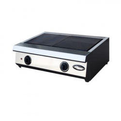 Купить плита электрическая grill master ф2жтлпэ 800х500х330, 2 чугун.конфорки 300х300 мм, 6 квт, 380в. – цена от завода, доставка до двери | RuOborudovanie.ru