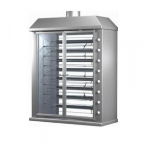 Гриль на 75 тушек Grill Master Ф8Ш2Г (1280*570*1630, 3,60 кг/ч)