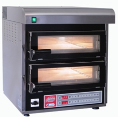 Купить печь подовая eurochef pizzachef mp4 электрическая 2-камерная с подом 39*39 см – цена от завода, доставка до двери | RuOborudovanie.ru