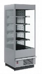 Купить горка холодильная fс 20-07 vm 0,7-2 9006-9005 (carboma cube 1930/710 вхсп-0,7) серебрист/черн – цена от завода, доставка до двери | RuOborudovanie.ru