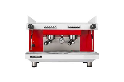 Кофемашина Sanremo Zoe 2 гр. 220В автомат бело-красная