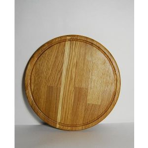 Доска для пиццы D400Мм, с желобом, серия Pizzas, ясень, цвет Tr03 Pz0110007-Tr03