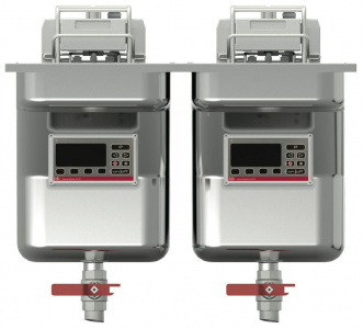 Фритюрница Fri Fri Vision Built-in622(MB62259) с 2 ванной 2x12.5-14л электрическая встраиваемая