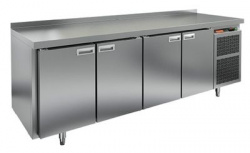 Купить стол охлаждаемый hicold gn 1111/tn (-2+10), 4 двери, 2280х700х850 – цена от завода, доставка до двери | RuOborudovanie.ru