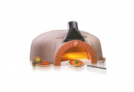 Печь для пиццы Valoriani Vesuvio100GR дровяная с подом 100 см 