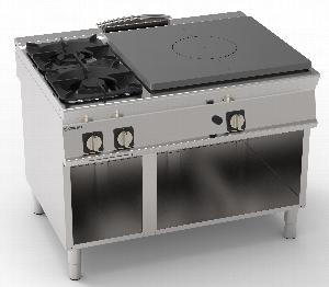 Плита комбинированная 900 серии Tecnoinox Pcpg12Fg9 313020 газ