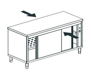 Стол тепловой сквозной Apach Chef Line Lhc713Sh2Pt