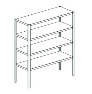 Стеллаж Apach Chef Line Lst18-105